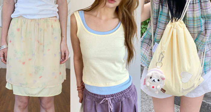 この夏の本命、とろけるバターイエロー💛