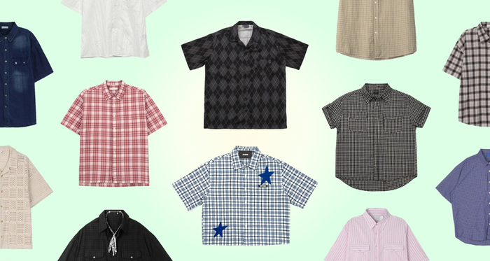 Tシャツに重ねたい、今っぽ半袖シャツ
