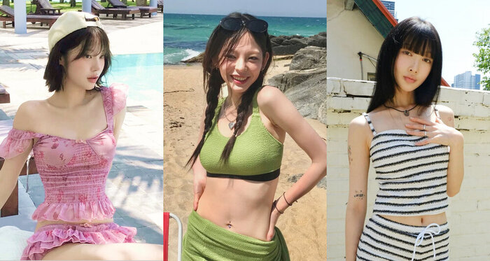 可愛いも安心も。夏はタンキニ。